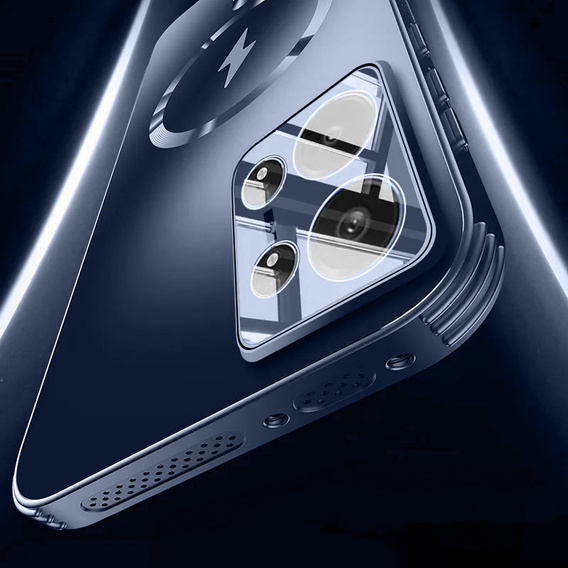 Puzdro pre Oppo Reno 13 Pro, MagSafe, modré