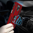 Pancierované obal na mobil pre Xiaomi Redmi Note 9S / 9 Pro, Nox Case Ring, červené