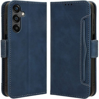 Klapkové puzdro pre Samsung Galaxy M55 5G, Card Slot, tmavomodré