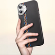 Puzdro pre iPhone 16 Plus, Carbon Fiber MagSafe, čierne