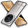 Puzdro pre Vivo X200 Pro 5G, Magnetic Dual Glass, strieborné