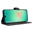 Klapkové puzdro pre Samsung Galaxy A26, Crazy Horse Wallet, čierne