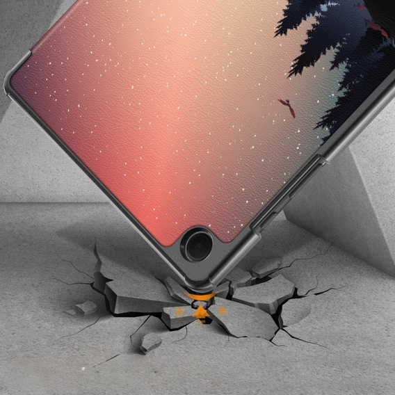 Puzdro pre Samsung Galaxy Tab A9+, Smartcase, evening landscape