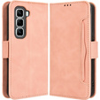 Klapkové puzdro pre Infinix Hot 50 Pro 4G, Card Slot, ružové
