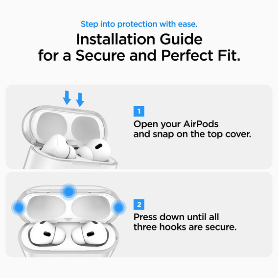 Puzdro Spigen Liquid Crystal pre Apple AirPods Pro 3