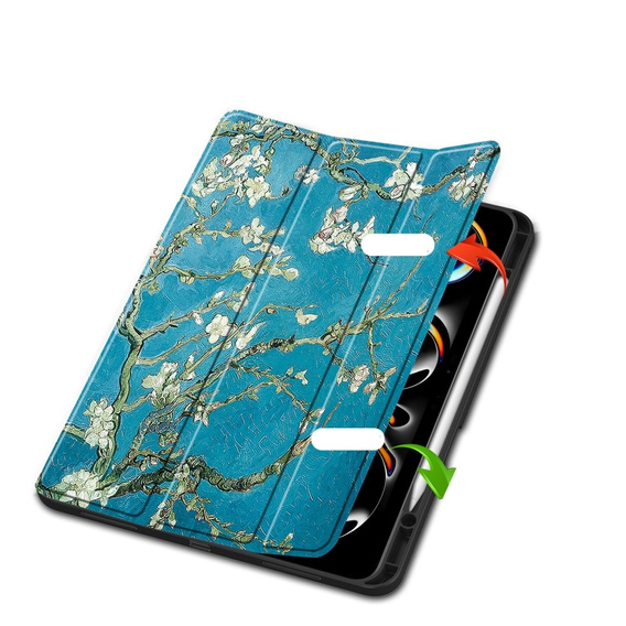 Puzdro pre iPad Pro 13" 2024 (7 gen.), Smartcase, sakura