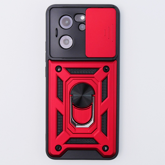 Obal na mobil pre Xiaomi 13T / 13T Pro, CamShield Slide, červené
