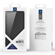 Puzdro Dux Ducis pre iPhone 17 Pro, Skin X Pro, s chlopňou, pre MagSafe, čierne