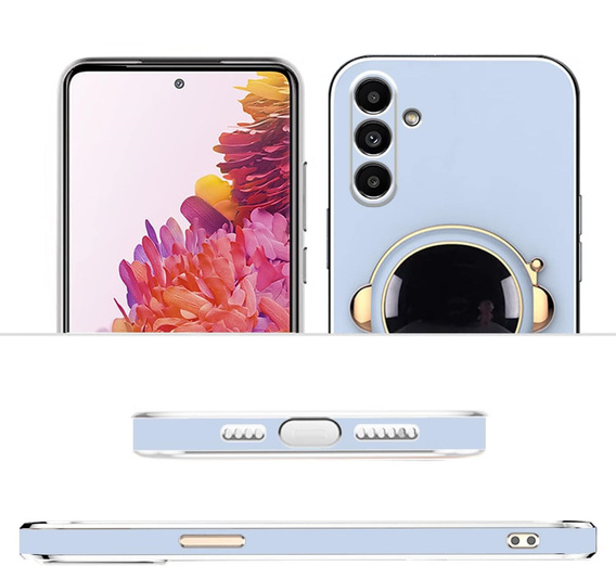 Obal na mobil pre Samsung Galaxy A36 5G, Astronaut, modré