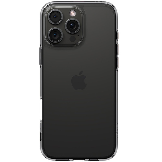 Puzdro Spigen pre iPhone 16 Pro, Ultra Hybrid, sivé + tvrdené sklo 9H