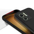 Obal na mobil pre Motorola Edge 40 5G, Silicone Lite, čierne