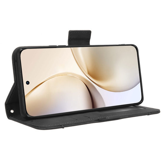 Klapkové puzdro pre Realme 14 Pro+ 5G, Card Slot, čierne