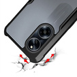 Obal na mobil pre Oppo A98 5G, AntiDrop Hybrid, čierne