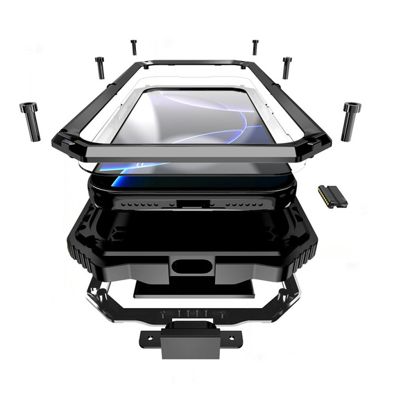 Puzdro R-JUST s podstavcom pre iPhone 17 Pro Max