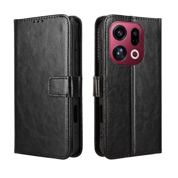 Puzdro Crazy Horse Wallet flip pre Oppo Find X9