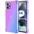 Puzdro pre Motorola Moto G23 / G13 4G, Gradient Dropproof, Fialová / modrá