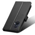 Klapkové puzdro pre Motorola Moto G85, Wallet Smart Magnet, čierne