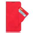 Klapkové puzdro pre T Phone 3 5G, Card Slot, červené