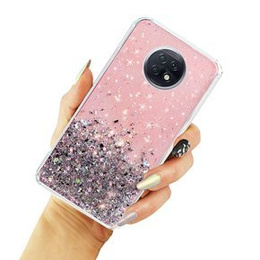 Obal na mobil pre Xiaomi Redmi Note 9T 5G, Glittery, ružové