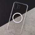 Puzdro pre telefón Nothing Phone 2, Fusion Hybrid Case, pre MagSafe, priehľadné