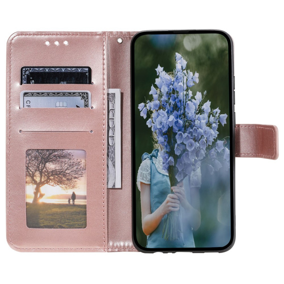 Klapkové puzdro pre Realme 12 Pro 5G / 12 Pro+ 5G, Mandala, ružové