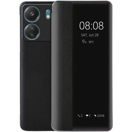 Puzdro pre Xiaomi Redmi 13C / Poco C65, s bočnou klapkou, čierne