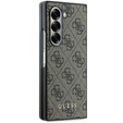 GUESS Obal na mobil pre Samsung Galaxy ZFold 6, 4G Charms Collection Hardcase, hnedé