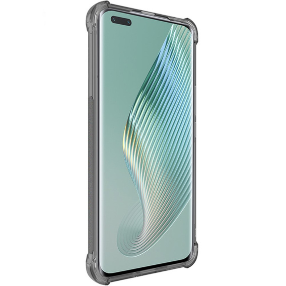 IMAK Obal na mobil pre Honor Magic 5 Pro, Dropproof, transparentné / čierne