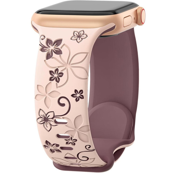 Silikónový remienok pre Apple Watch 1/2/3/4/5/6/7/8/9/SE 38/40/41/mm