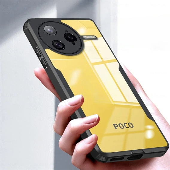 Obal na mobil pre Xiaomi Poco F7 Ultra, AntiDrop Hybrid, čierne