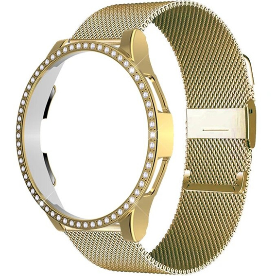 Milánsky náramok + puzdro pre Samsung Galaxy Watch 7 44 mm