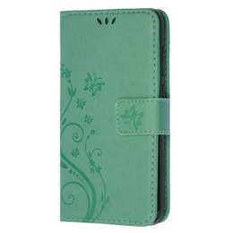 Klapkové puzdro pre Huawei P9 Lite 2017, Butterfly, zelený