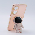 Obal na mobil pre Oppo A98 5G, Astronaut, ružové