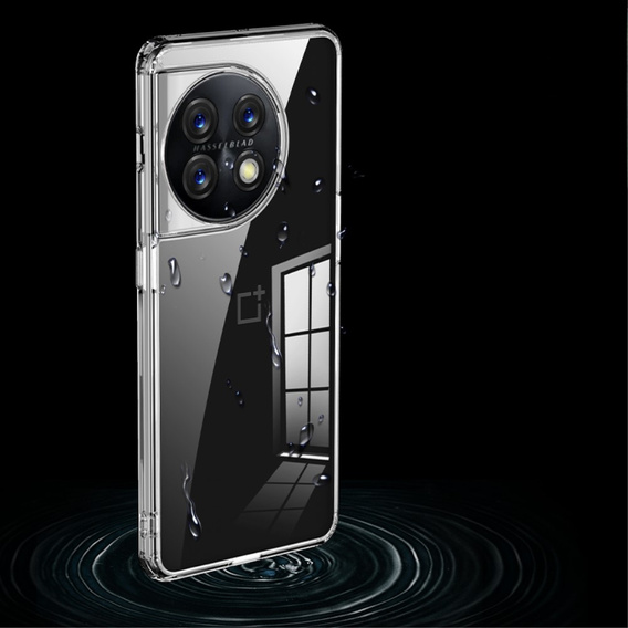 Obal na mobil pre OnePlus 11 5G, Fusion Hybrid, priehľadné