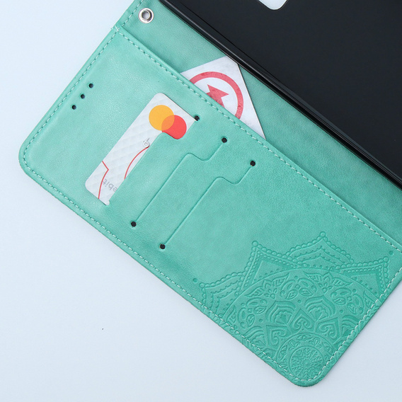 Klapkové puzdro pre Xiaomi 13T / 13T Pro, Mandala, zelený