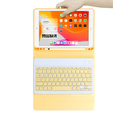 Puzdro + klávesnica iPad 10.2 2019 / 2020 / 2021, žlté