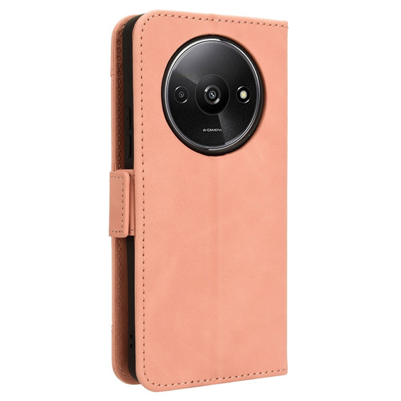 Klapkové puzdro pre Xiaomi Redmi A3, Card Slot, ružové