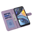 Klapkové puzdro pre Motorola Moto G22, tree, fialové