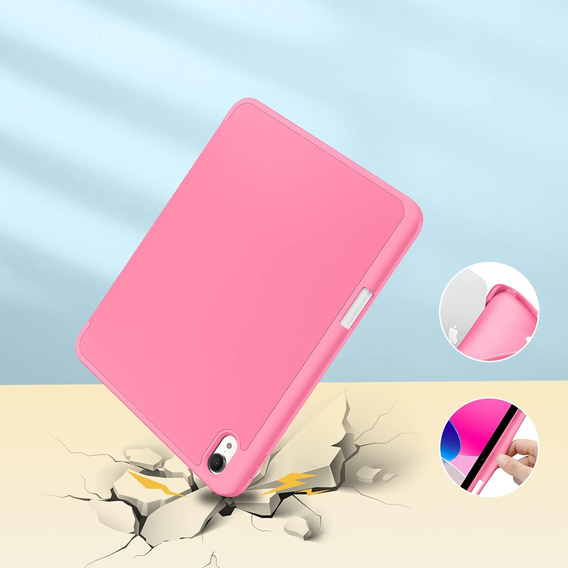 Puzdro pre iPad 11" 2025 A16 (11 gen.) / iPad 10.9" 2022 (10 gen.), Smartcase, ružové