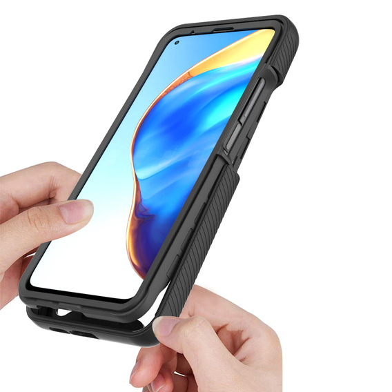 Puzdro pre Xiaomi Mi 10T / 10T Pro, Shockproof, s fóliou, modré