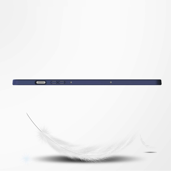 Puzdro pre Samsung Galaxy Tab S10 Lite / S10 FE / S9 FE, Smartcase Hybrid, so slotom na stylus, tmavomodré