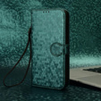 Flipové puzdro pre Realme Note 70T 4G, Wallet Rhombus, zelený