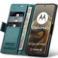 ERBORD Lesklá peňaženka Litchi s chlopňou pre Motorola Edge 60 Pro