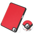 Puzdro pre iPad Pro 11" 2024 (5 gen.), Smartcase s priestorom pre stylus, červené