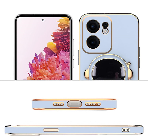 Obal na mobil pre Oppo Reno 13F / Oppo Reno 13FS, Astronaut, modré