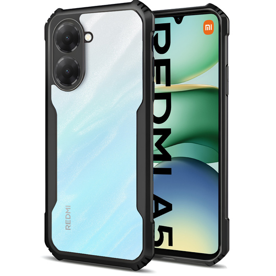Obal na mobil pre Xiaomi Redmi A5, AntiDrop Hybrid, čierne