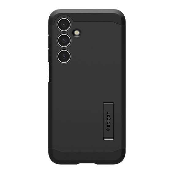Puzdro Spigen pre Samsung Galaxy S24 FE, Tough Armor Mag MagSafe, čierne + tvrdené sklo 9H