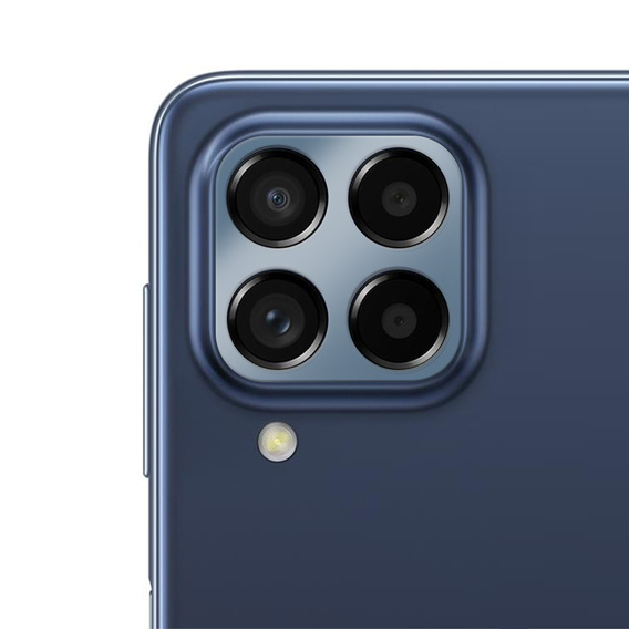 Tvrdené sklo na fotoaparát pre Samsung Galaxy M53 5G, modré