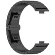 Oceľový náramok pre Huawei Watch Fit 4 / 4 Pro / 3, čierny