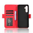 Klapkové puzdro pre Samsung Galaxy A56, Card Slot, červené